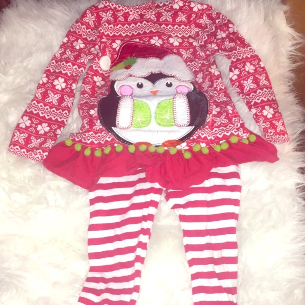 Adorable size 4 boutique Xmas outfit